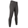 HKM Equilibrio Style Silicone Full Seat Riding Breeches #colour_dark-brown