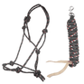 HKM Trust Rope Halter Set #colour_grey