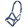 HKM Sydney Style Head Collar With Soft Padding #colour_corn-blue