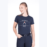 HKM Equine Sports Style T-Shirt #colour_deep-blue