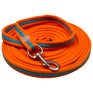 Imperial Riding Soft Nylon Lunging Line #colour_neon-orange