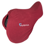 Shires ARMA Fleece Saddle Cover #colour_maroon