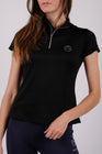 Montar Everly Ladies Short Sleeve Baselayer #colour_balck