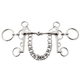 Korsteel 스테인레스 스틸 럭비 Pelham 비트